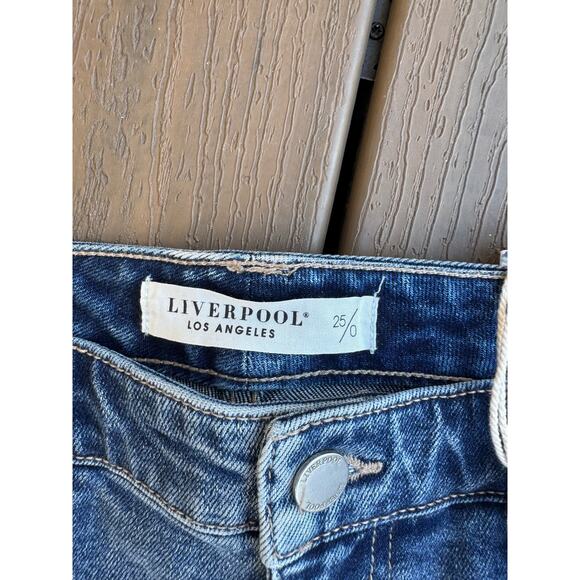 Liverpool Los Angeles Ecofriendly Bootcut Crop Jeans - Picture 3 of 11